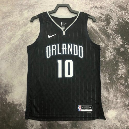 Maillot de Basket #10 Bol Orlando Magic 2022-23 city Noir Imprimé